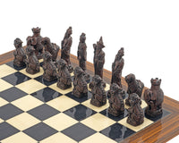 Das Berkeley Chess Mandarin Russet Palisander Schachset