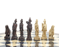 Das Berkeley Chess Mandarin Russet Palisander Schachset