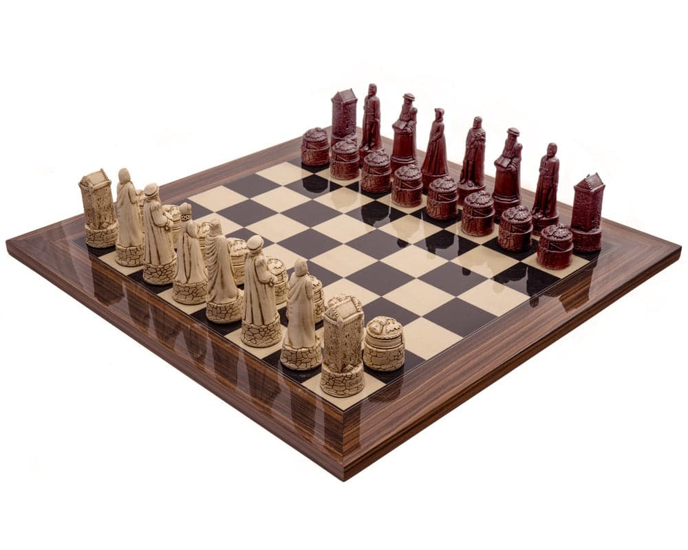 Das Schottische Schachspiel aus Russet Palisander von Berkeley Chess