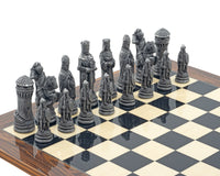 Berkeley Chess Camelot Metall- und Palisander-Schachset