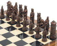 Berkeley Chess Roman Metal & Palisander-Schachset