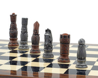 Berkeley Chess viktorianisches Schachset aus Metall und Palisander