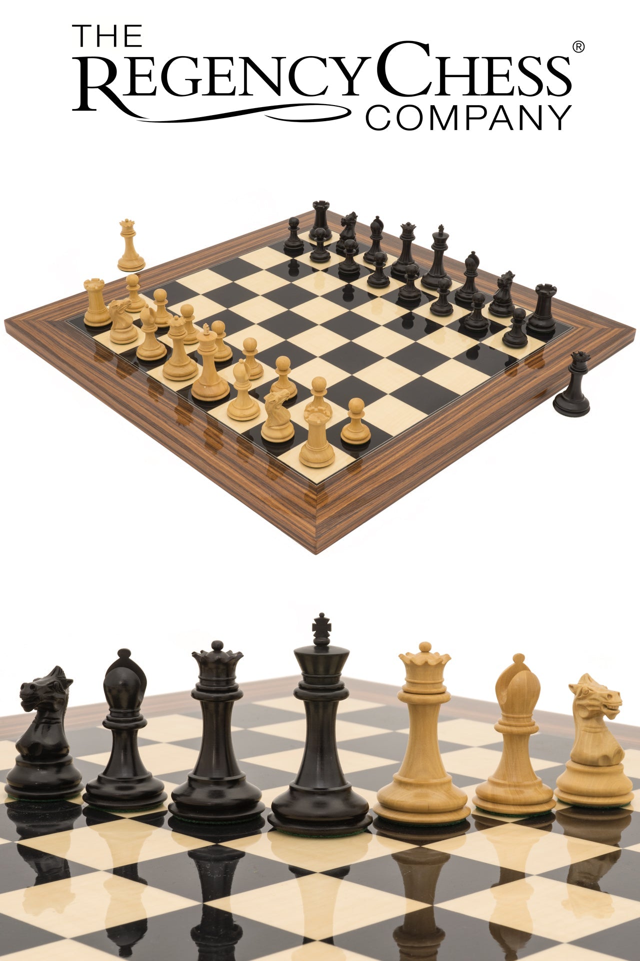 Das Sovereign Palisander Staunton Schachspiel