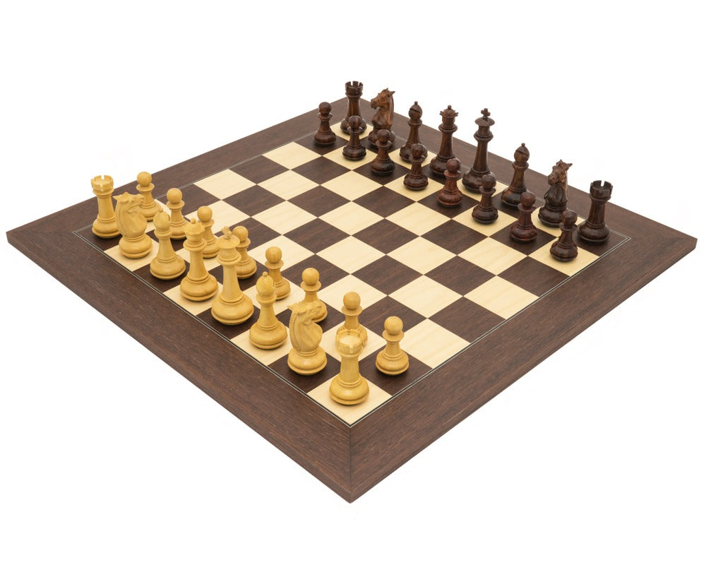 Das Templer-Palisander-Luxus-Schach-Set