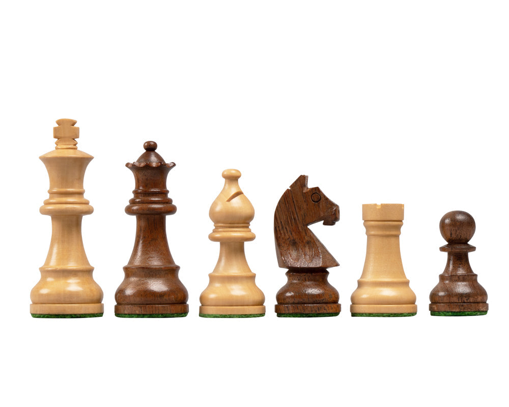 Das Down Head Akazien-Meisterschaftsschach-Set