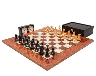 Highgrove Luxus-Schachset aus Ebenholz und Briarholz