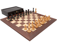 Das Paulsen Reproduction Luxus-Schachset von 1853 aus Ebenholz und Mongoy-Palisander