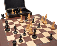 Das Paulsen Reproduction Luxus-Schachset von 1853 aus Ebenholz und Mongoy-Palisander