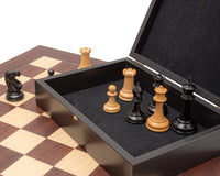 Das Paulsen Reproduction Luxus-Schachset von 1853 aus Ebenholz und Mongoy-Palisander