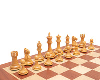 Das Abingdon Schwarz- und Mahagoni-Schachset