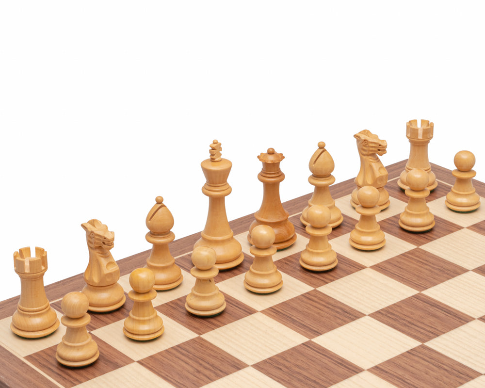 Das klassische Staunton-Schachspiel aus Palisander und Nussbaum in Luxusausführung