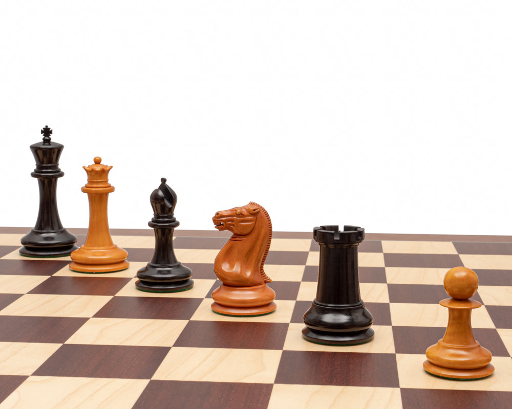 Die JJ Cooke Edition Ebenholz und Montgoy Luxus-Schach-Set
