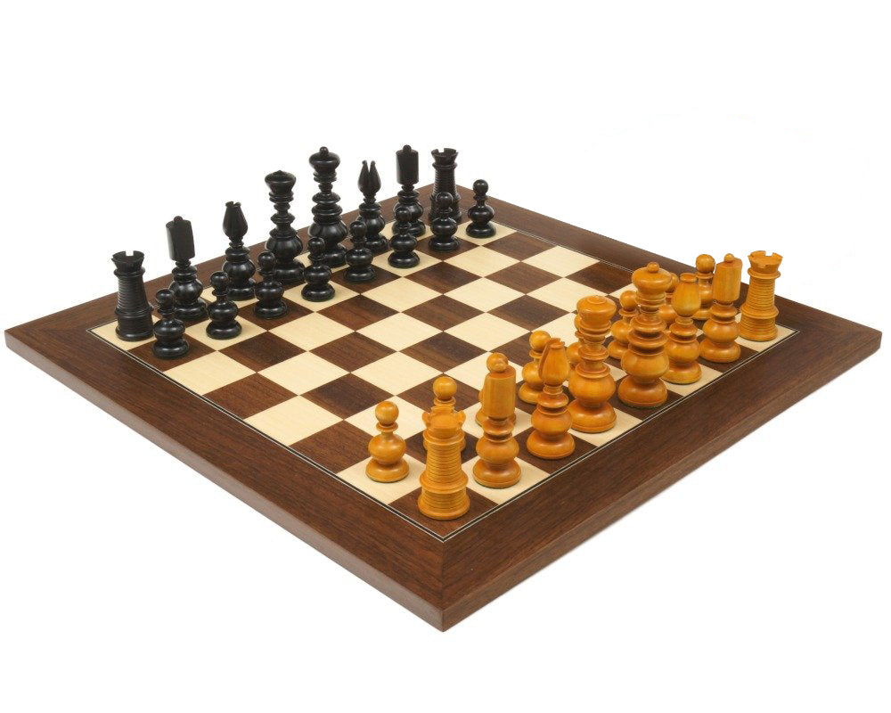Das Calvert Schachspiel aus Palisander und Antiquitäten