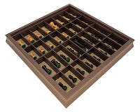 Das Luxus-Schachset Kingsclere aus Ebenholz und Walnuss